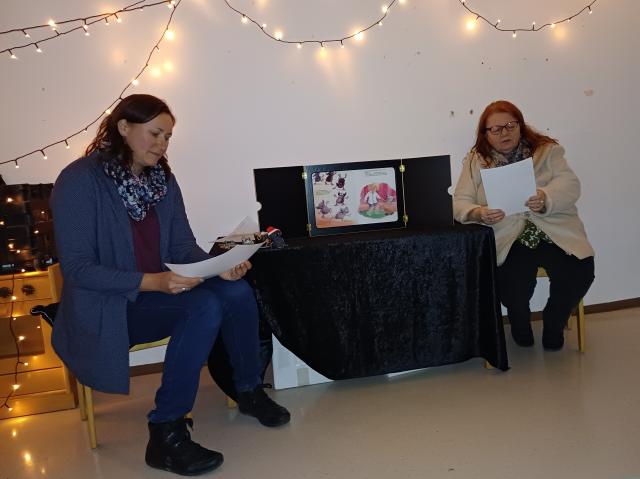 Kamishibai Muffelmonster feiert Weihnachten 