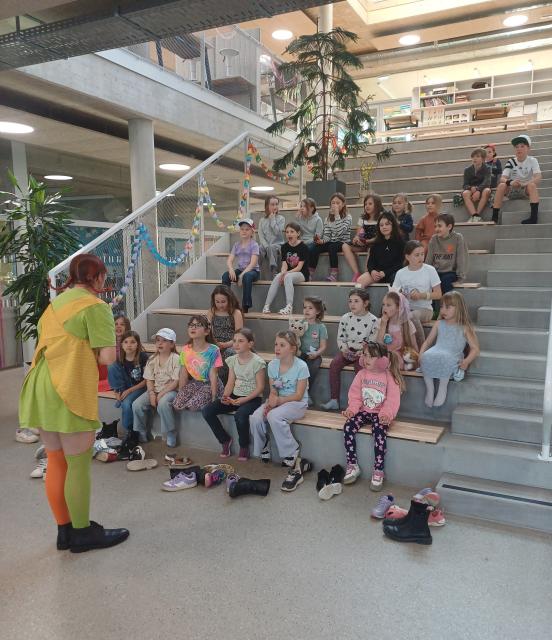 Lesung durch Pippi